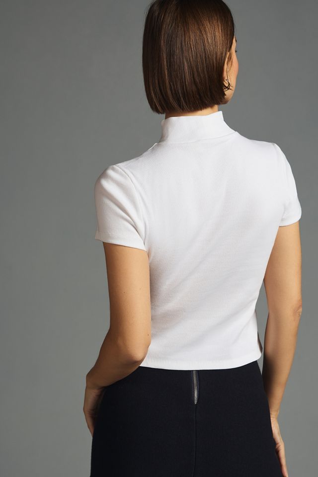 The Blair Baby Tee by Maeve: Mock-Neck Edition #2