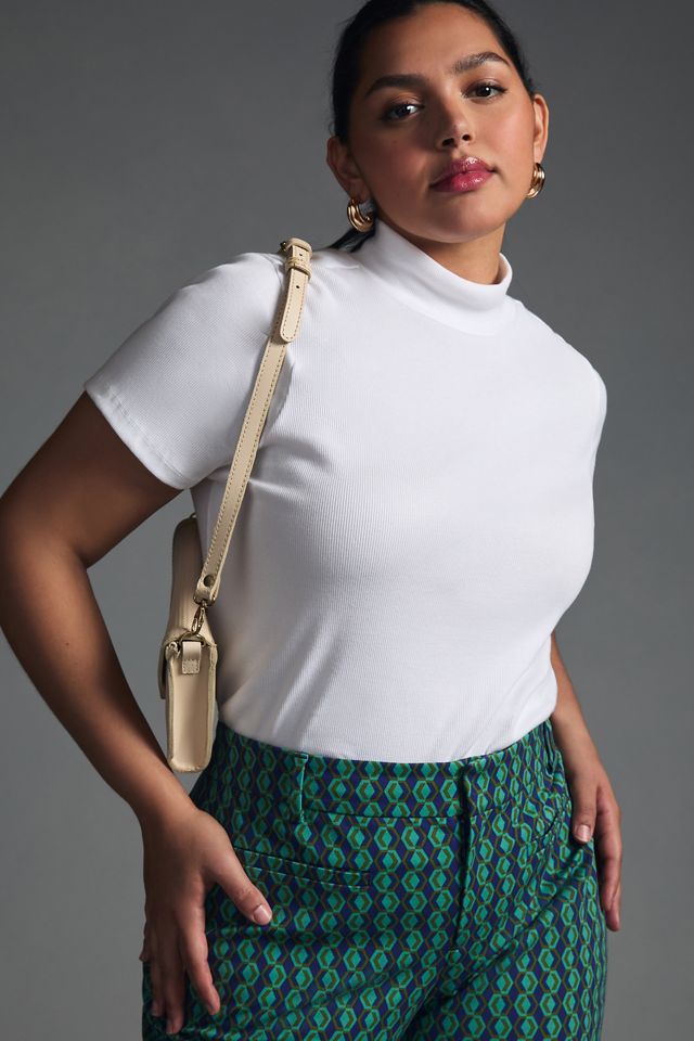 The Blair Baby Tee by Maeve: Mock-Neck Edition #4