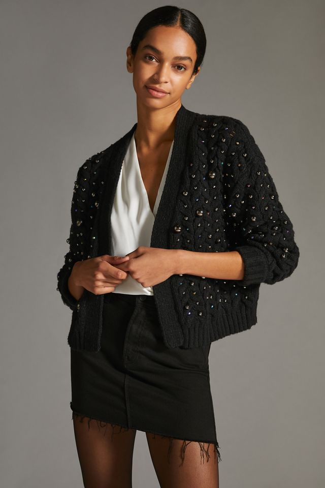 By Anthropologie Pearl Cardigan Sweater #3