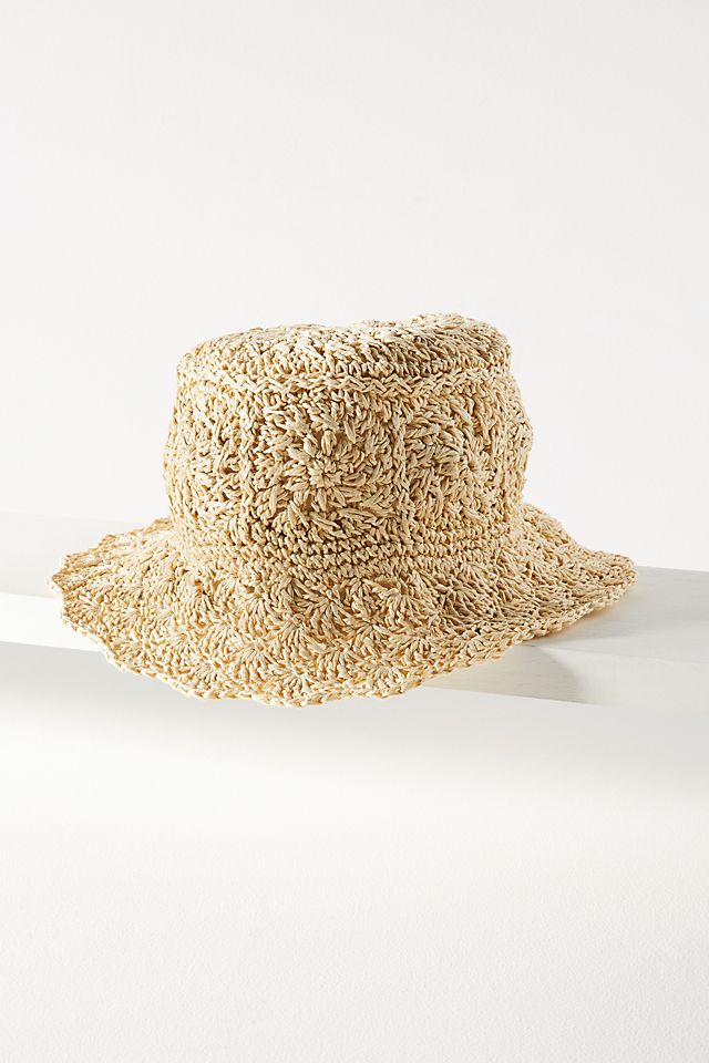 anthropologie.com | Crochet Bucket Hat