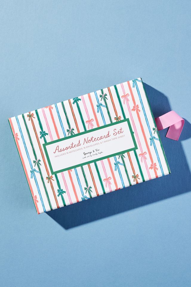 George & Viv Holiday Boxed Notecard Set #1