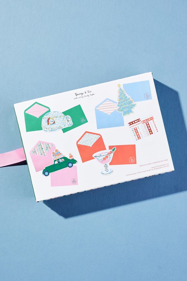 George & Viv Holiday Boxed Notecard Set #2