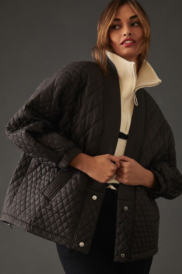 Padded kimono jacket sale