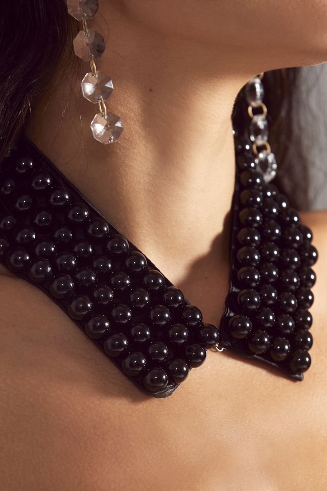 By Anthropologie Beaded Collar #1