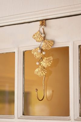 Ginkgo Leaf + Berry Wreath Hanger