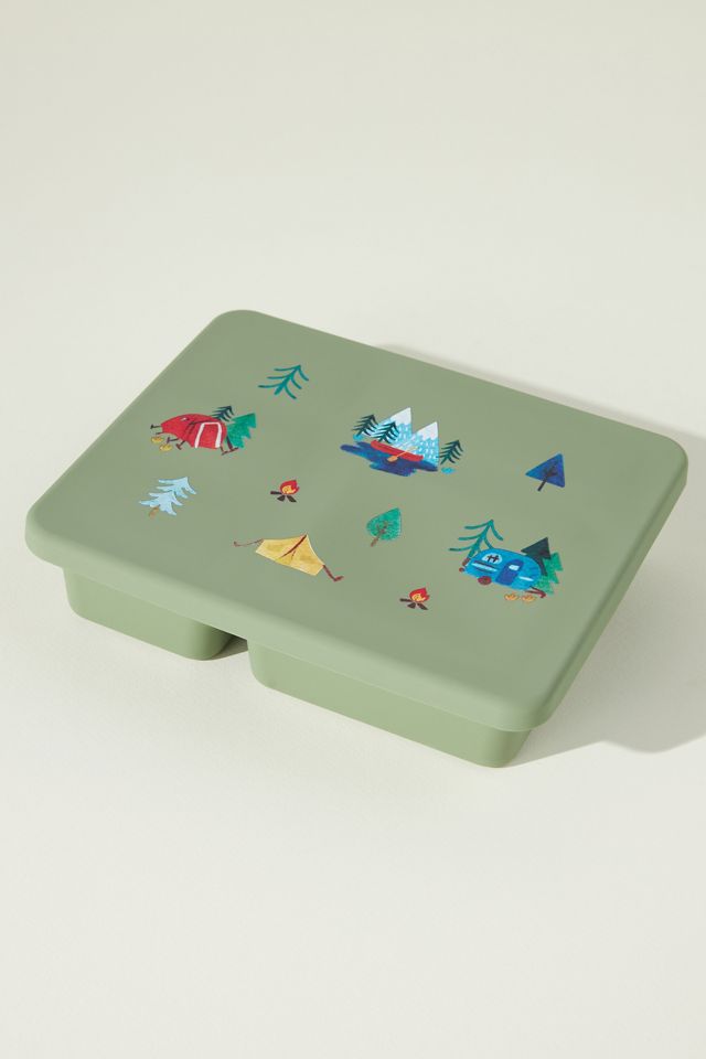 Austin Baby Collection Silicone Bento Box Woodland Oat