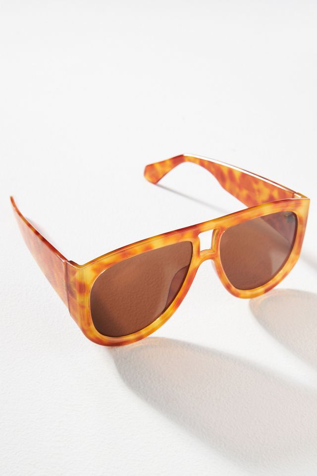 Oversized Aviator Sunglasses #1