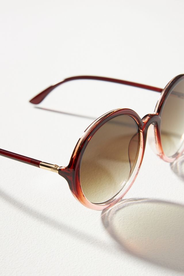 Round Ombré Sunglasses #2