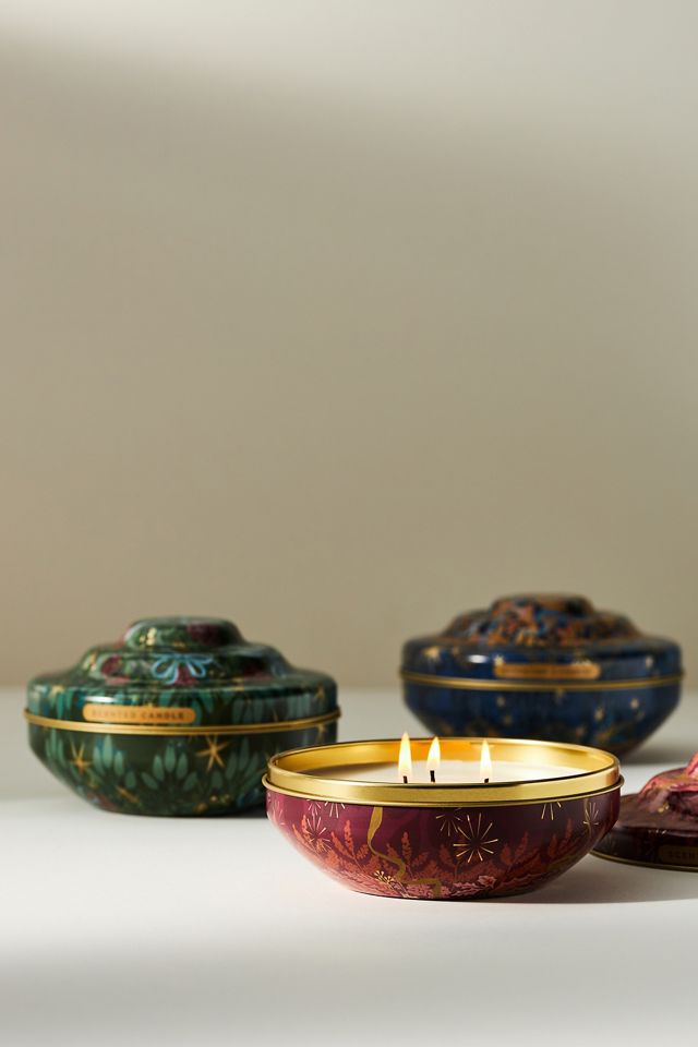 Holiday Tin Candle #1
