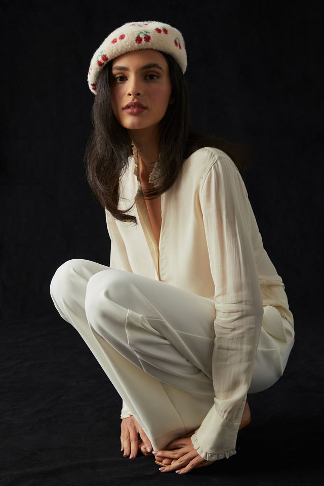 Cherry Beret | Anthropologie display picture 2