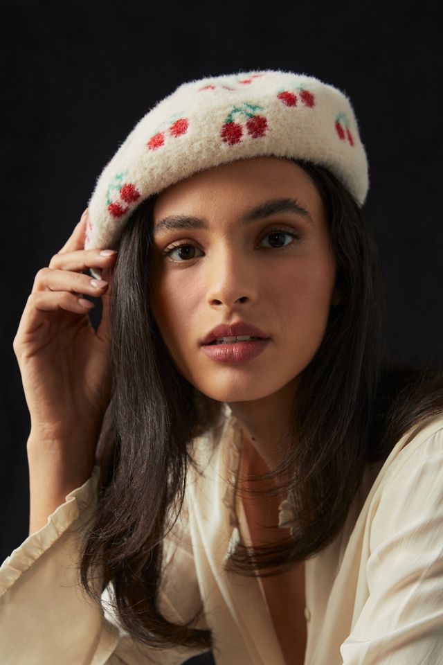 Cherry Beret | Anthropologie UK