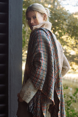 Houndstooth Scarf | Anthropologie