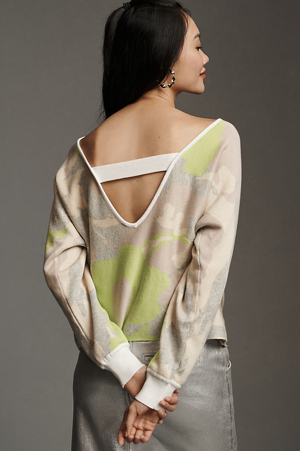 Daily Practice By Anthropologie Hazy Daze Pullover Sweater In Multicolor