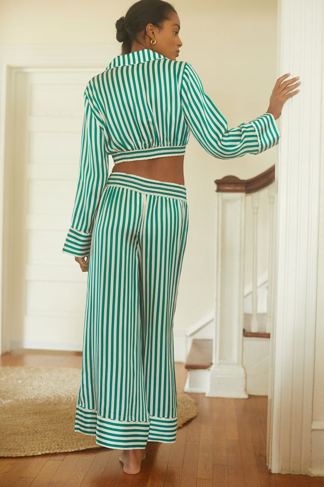 By Anthropologie Striped Sleep Set #1