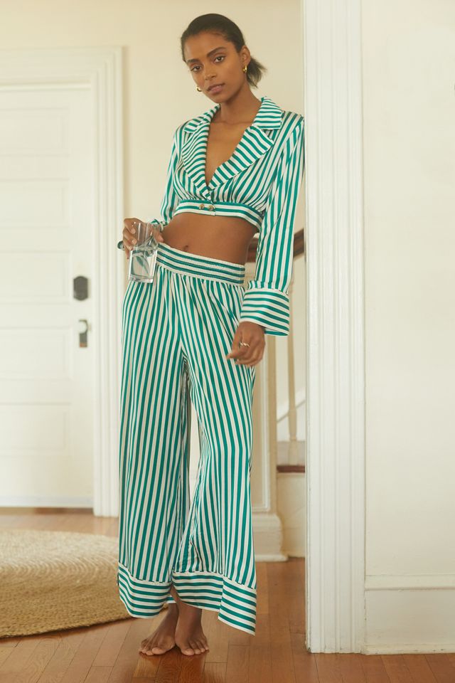 By Anthropologie Striped Sleep Set