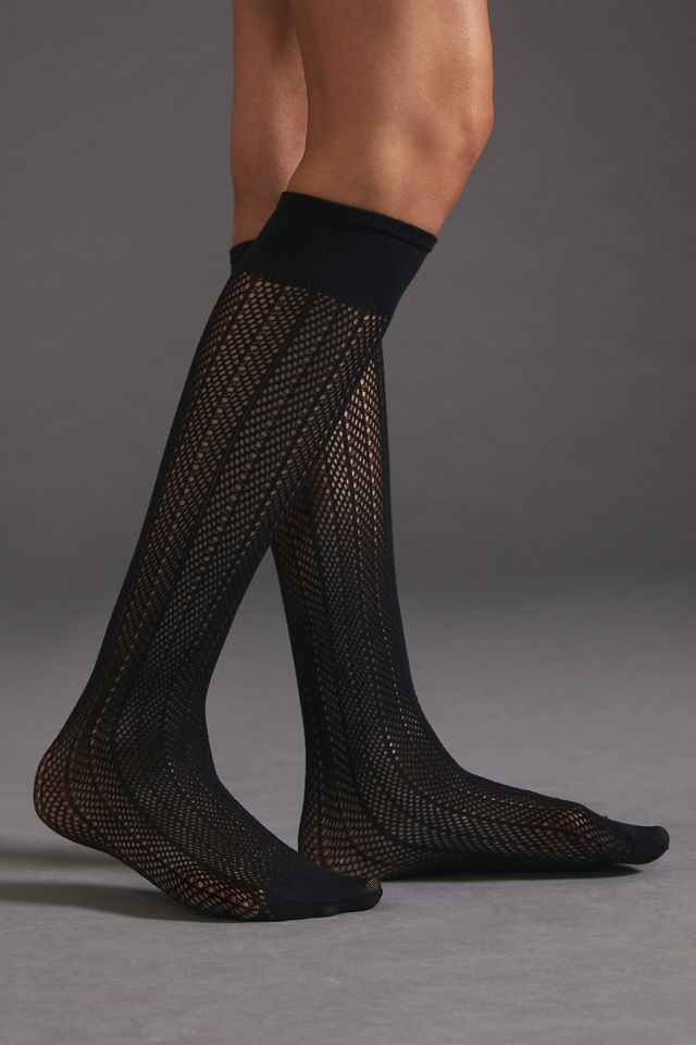 Swedish Stockings Astrid Fishnet Knee-High Socks #1