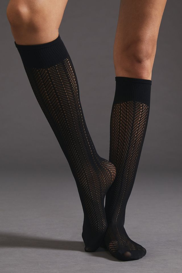Swedish Stockings Astrid Fishnet Knee-High Socks #2