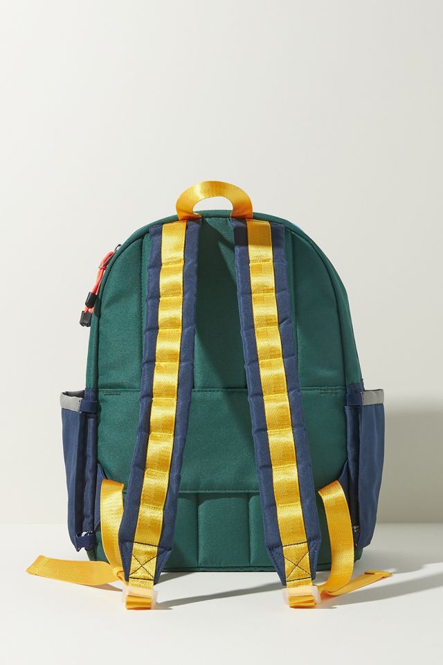 Kane Kids Green and Navy Backpack #2