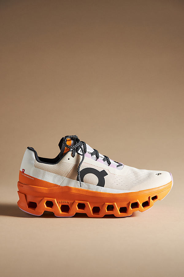 Shop On Cloudmster Sneakers In Orange