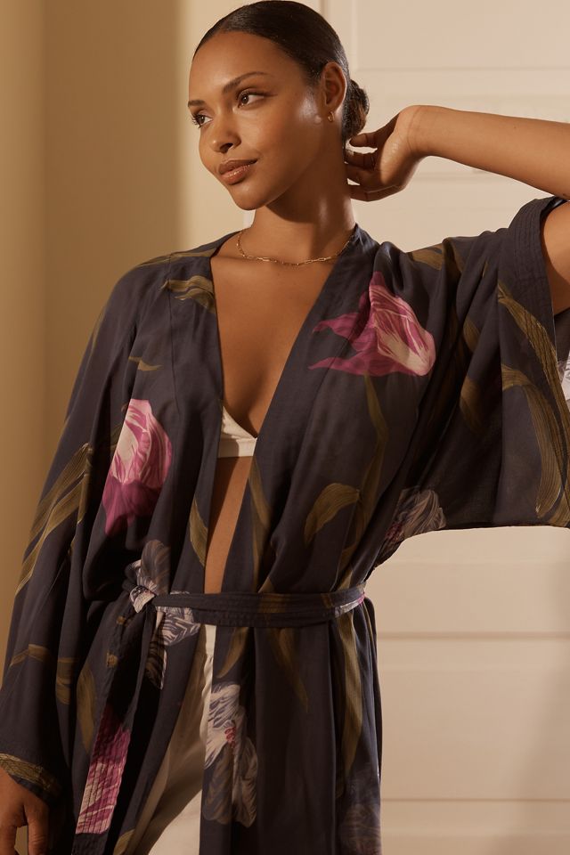 By Anthropologie Long-Sleeve Robe #5