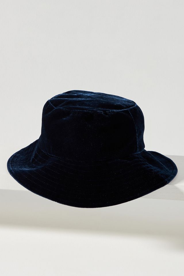 Velvet Bucket Hat | Anthropologie display picture 1
