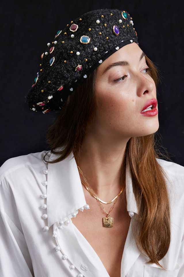 Lele Sadoughi Bridget Beret #1