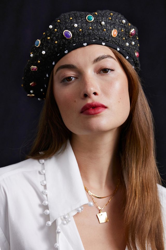 Lele Sadoughi Bridget Beret #2