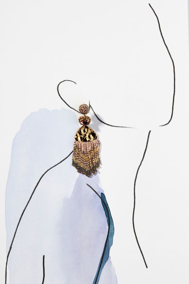 Deepa Gurnani Jennifer Drop Earrings #2