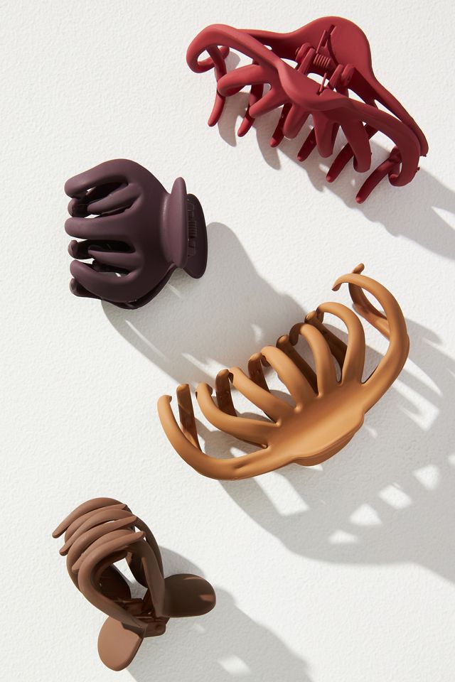 Set of Four Claw Clips Anthropologie