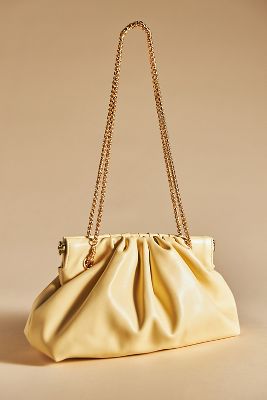 Anthropologie buy Yellow 'T' Clutch