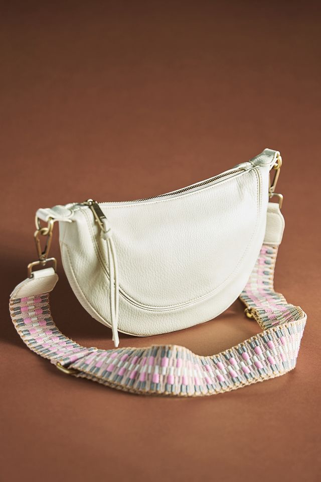 Anthropologie Mini Banana Sling Bag