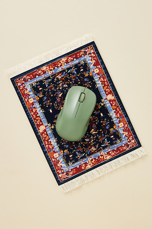 Anthropologie Rug Mouse Pad In Blue