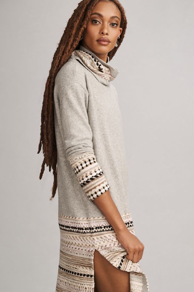 Daily Practice by Anthropologie Turtleneck Sweater Dress #3