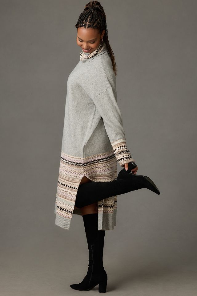 Daily Practice by Anthropologie Turtleneck Sweater Dress #6