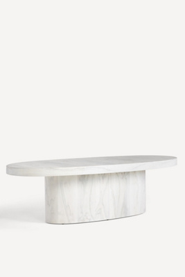 Anthropologie Swirled Drum Dining Table