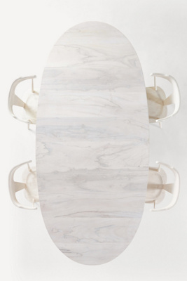 Anthropologie Swirled Drum Dining Table - Thumbnail 5