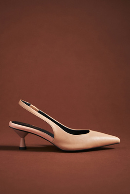 Seychelles Brooklyn Kitten Heel Slingback Pump In Pink