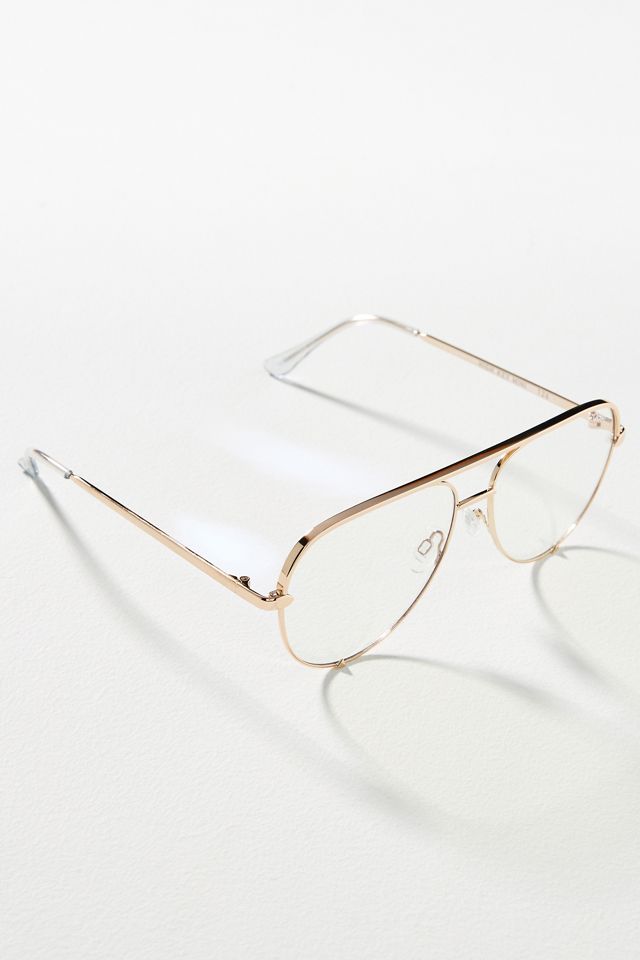 Quay High Key Mini Blue Light Glasses #1