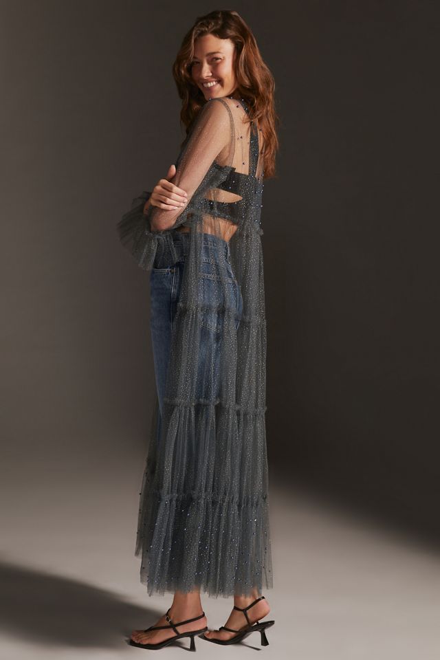 Elizabeth Gillett Embellished Duster #4
