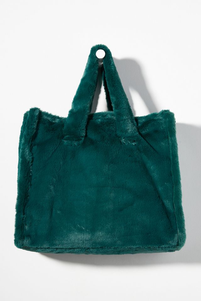 Cozy Faux-Fur Tote