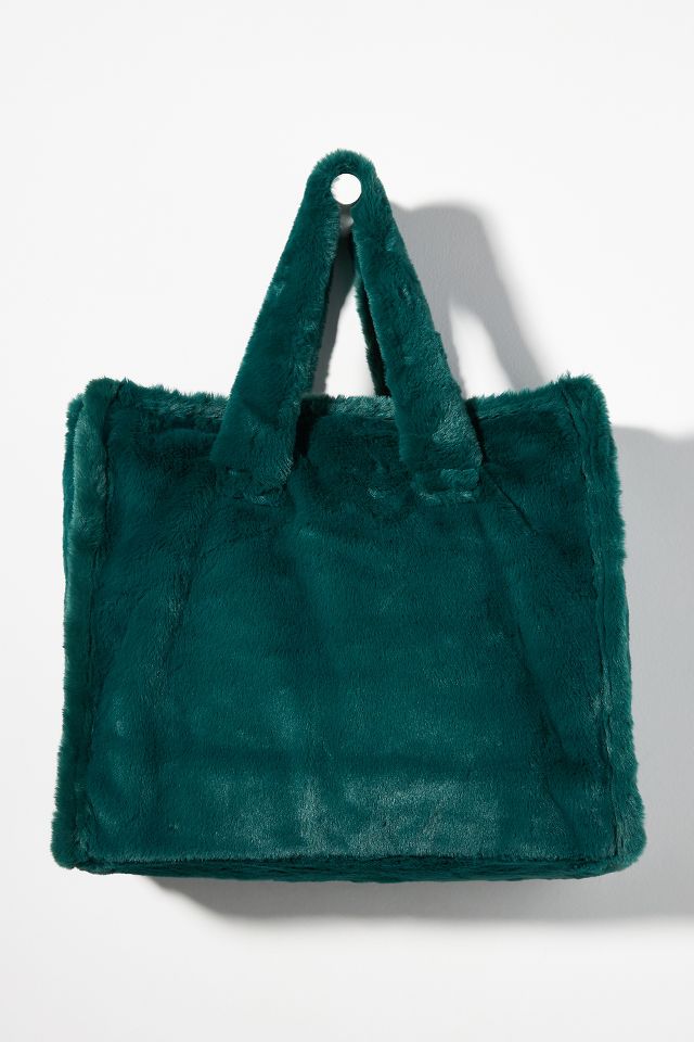 Cozy Faux-Fur Tote