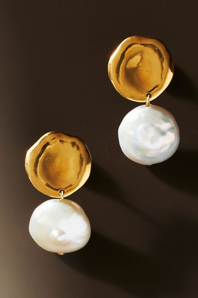 Chan Luu Sierra Drop Earrings - White Pearl Mix main image 1