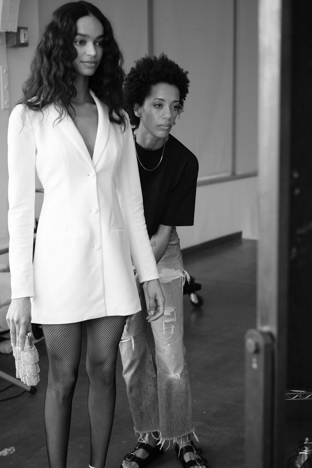 BHLDN by Carly Cushnie Samantha Open-Back Blazer Mini Dress #4