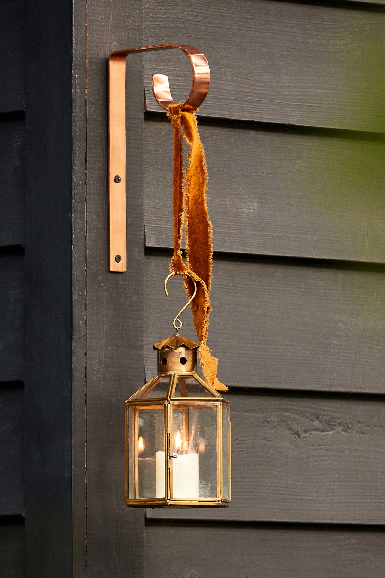 Copper Lantern Hanger