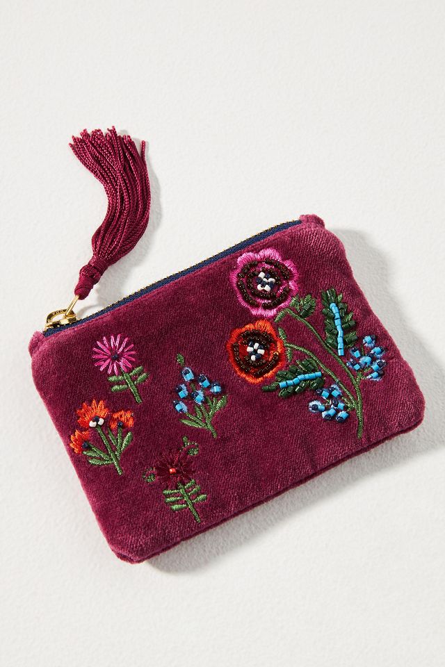 By Anthropologie Icon Coin Purse Anthropologie Wristlet