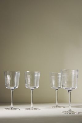 Janet Wine Glasses, Set of 4