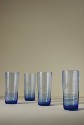 Janet Highball Glasses, Set of 4