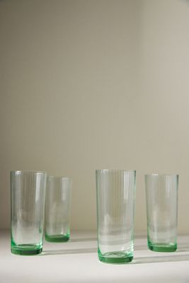 Janet Highball Glasses, Set of 4