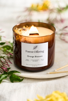 Forest Offering Candle, Orange Blossom