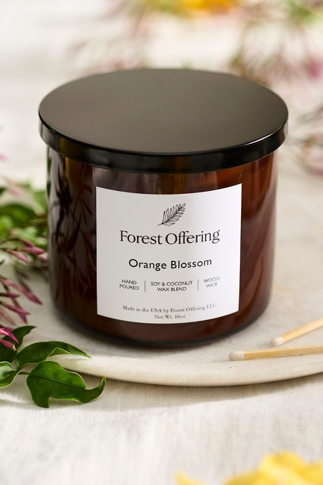 Forest Offering Candle, Orange Blossom #1